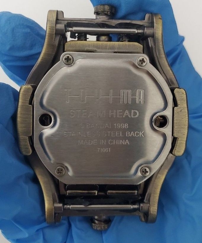 Tokima STEAM HEAD Watch Robot Transformation NO Belt AS IS