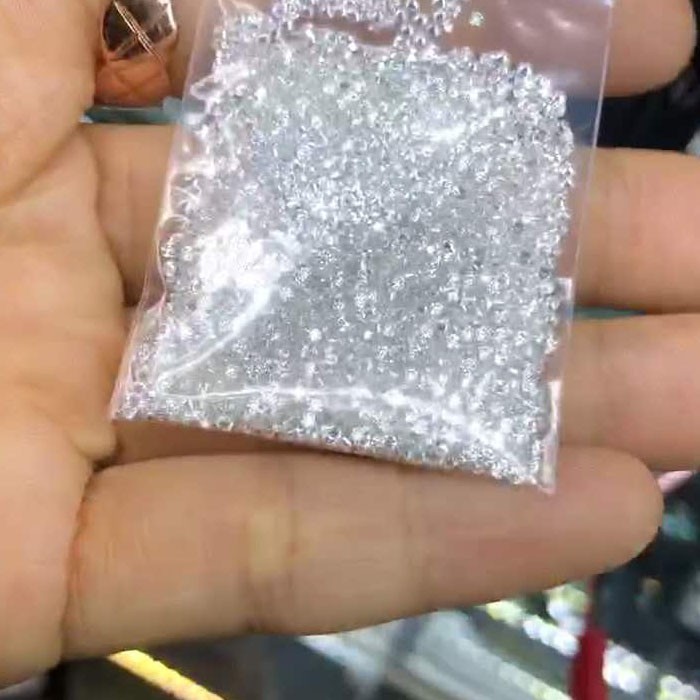 US Wholesale Price 1CT 0.8-2.9mm Round D Color VVS1 Loose Moissanite Stones Lot