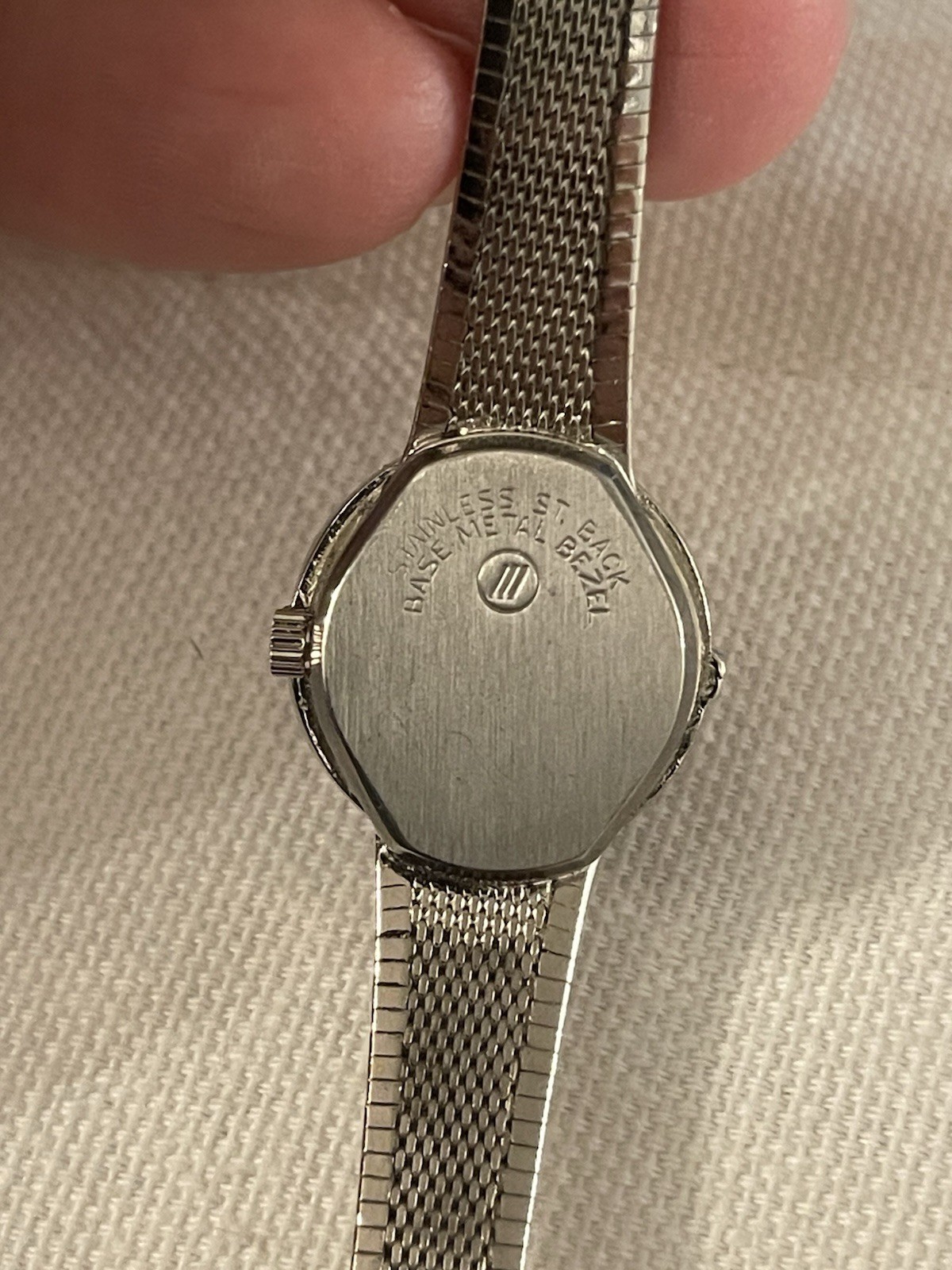 VTG RARE Geneva Swiss GENUINE Ruby and Diamond Watch Women’s Cocktail Wristwatch