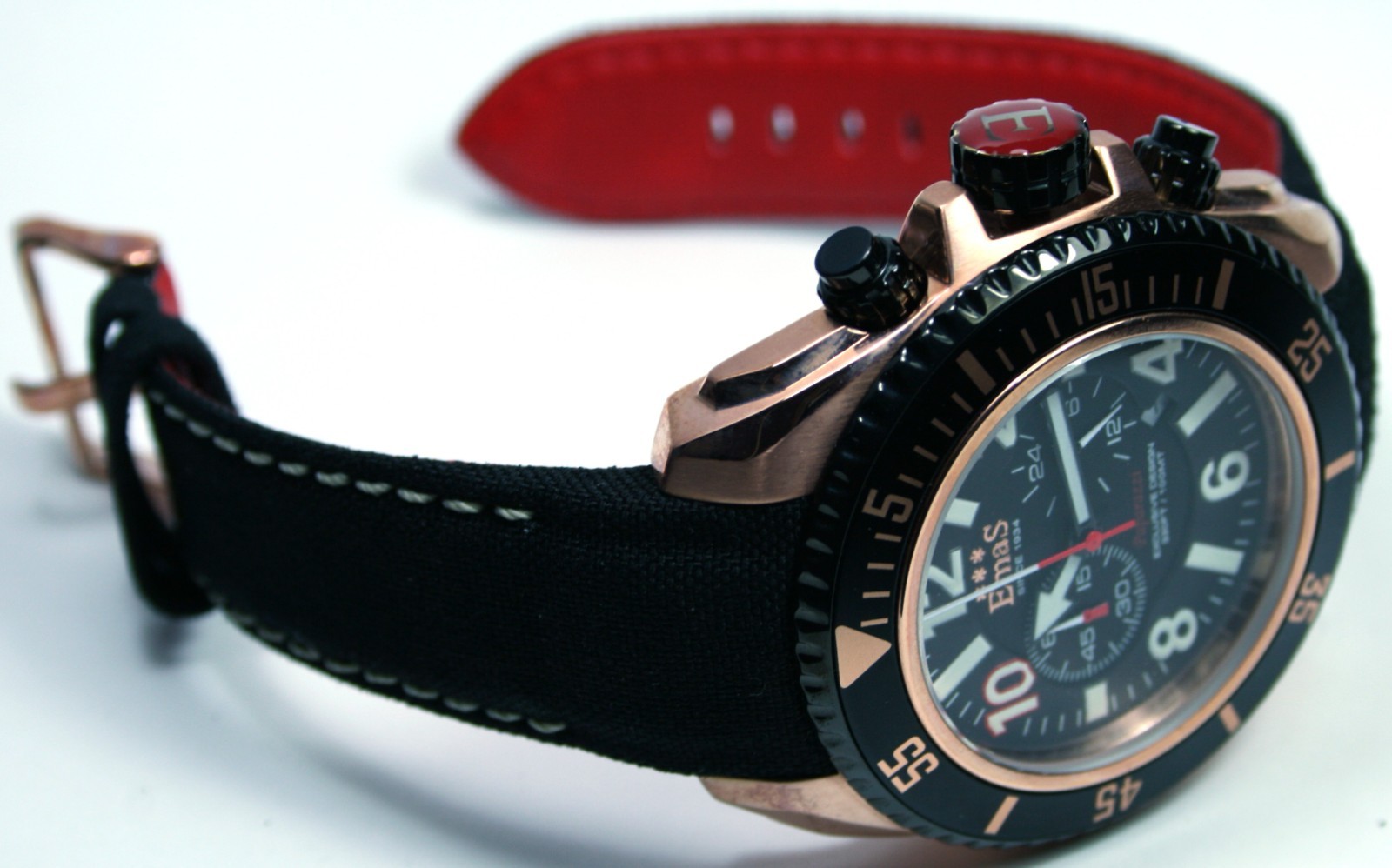 EMAS, TYPE 3, CHRONO DIVER, QUARTZ, 10 ATM