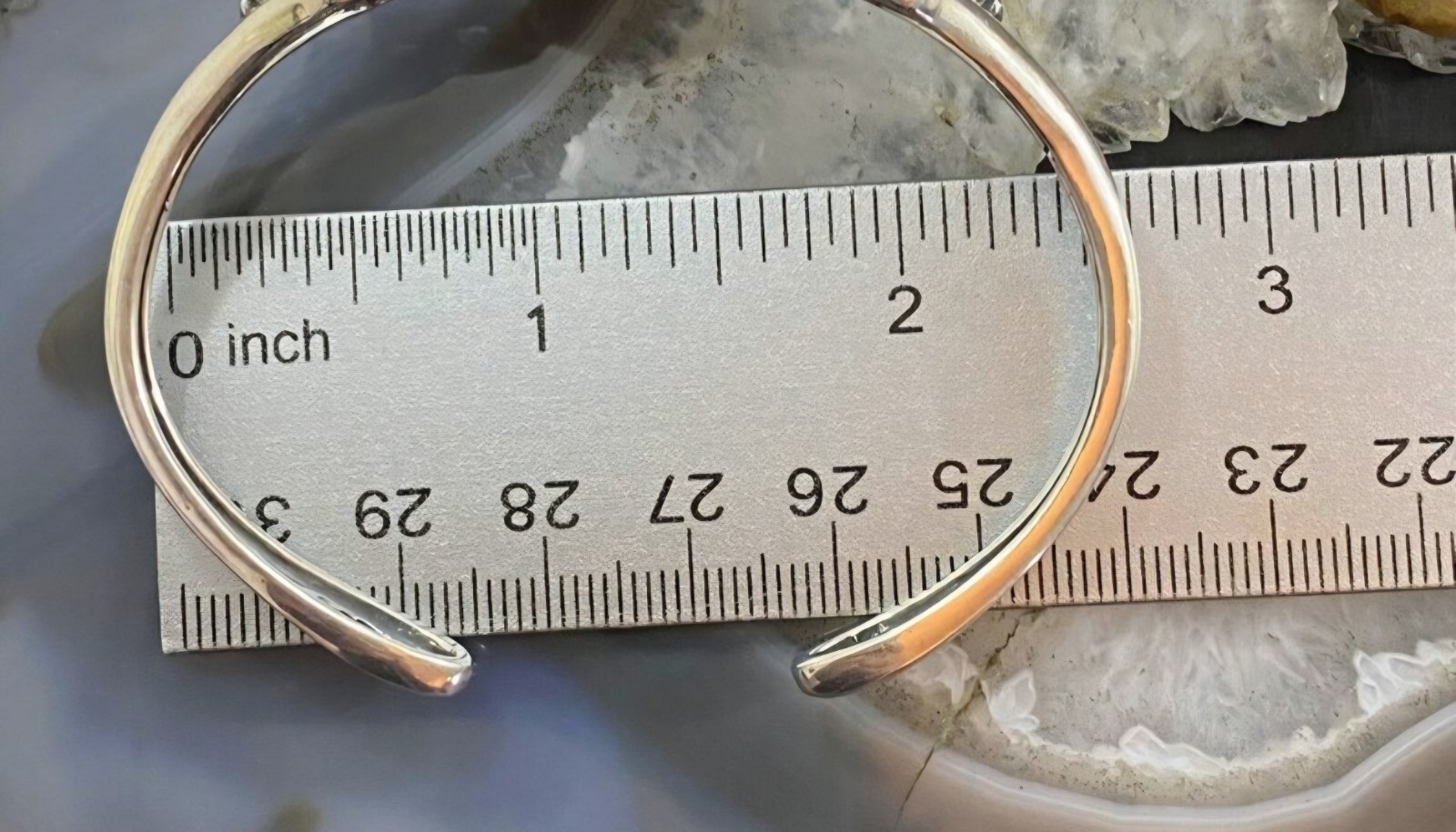 Carolyn Pollack Vintage Sterling Silver Single Row 5 Conchos Bracelet