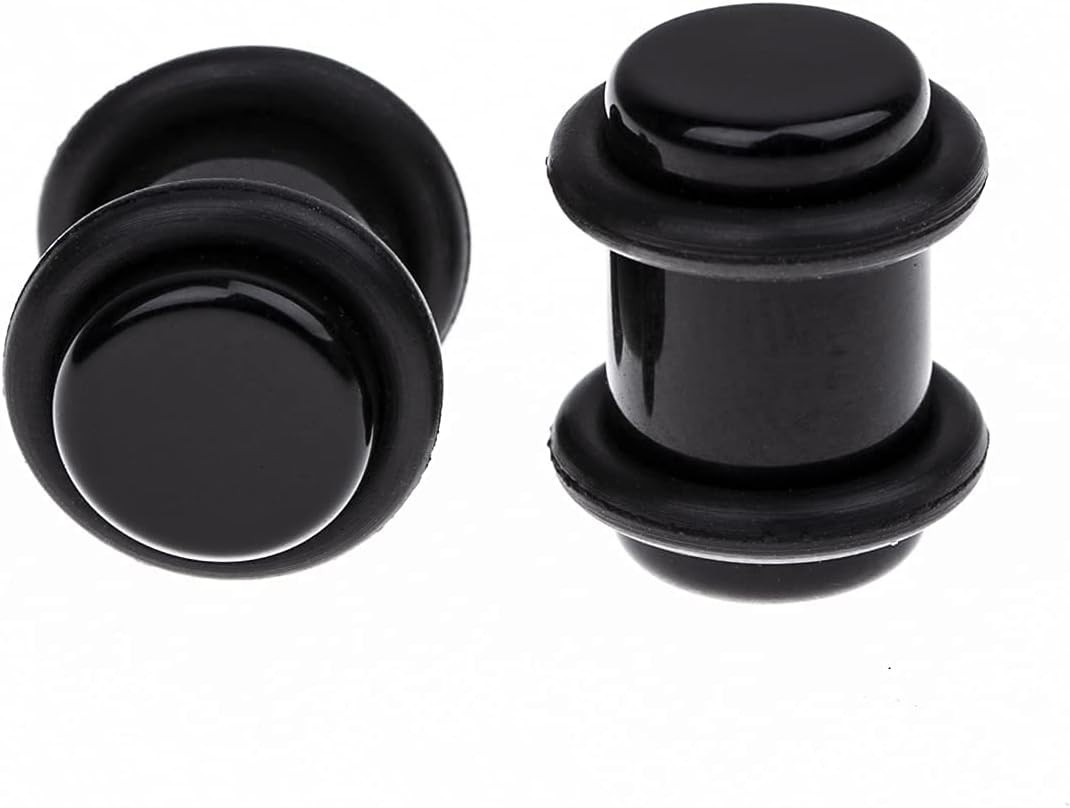 Stylish Punk Ear Gauges: 50-Piece Multi-Size Piercing Kit for Fashion Lovers