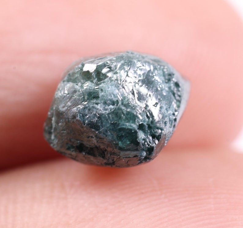 5.24 Ct Natural Blue Diamond Loose Rough Diamond Uncut Blue Diamond Raw Diamond