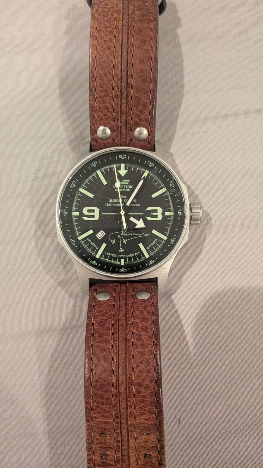 Vostok-Europe Jurgis Kairys SPECIAL EDITION Automatic Pilot Watch