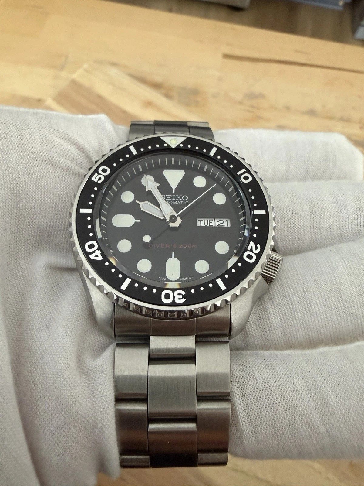 Seiko SKX007 OEM+ Brand New 7S26-0020 Movement Automatic Diver Watch