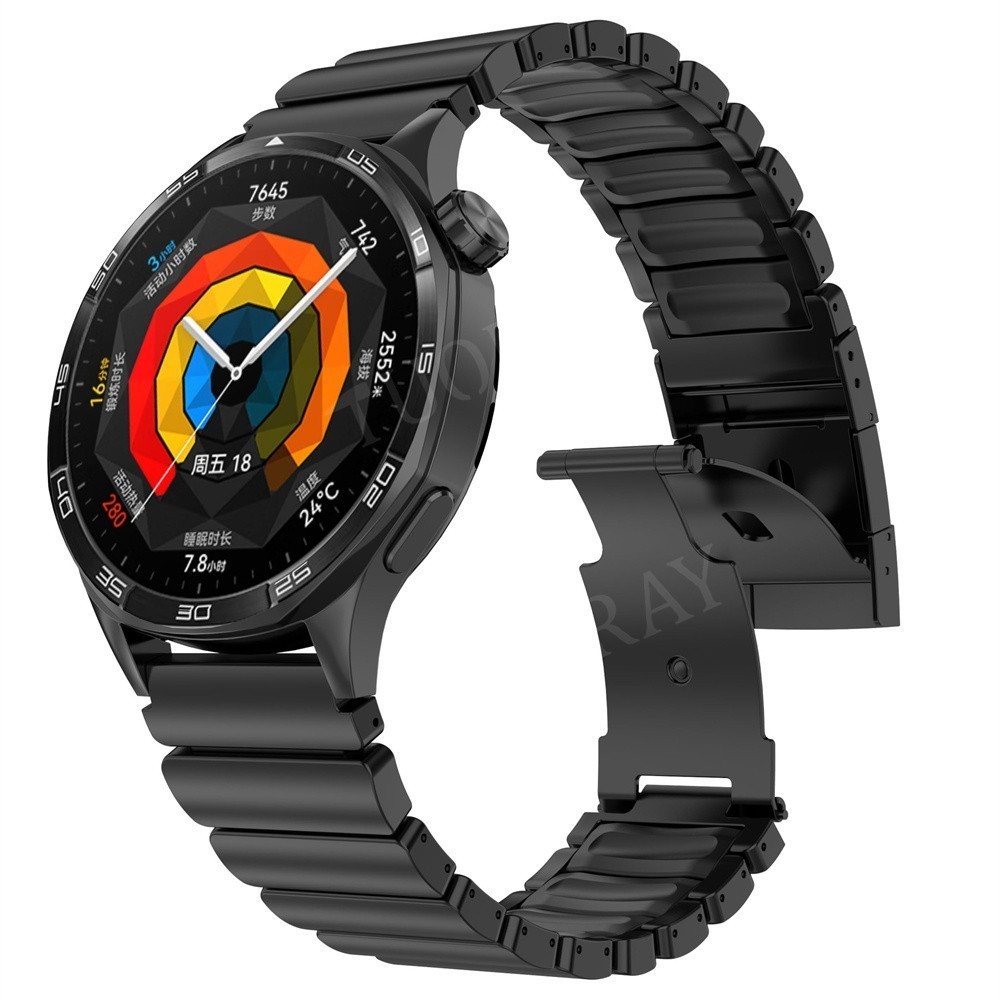 22mm Titanium Metal Band Strap For Amazfit GTR 4 3 2 2e 47mm Bip 6 5 4 Stratos 3