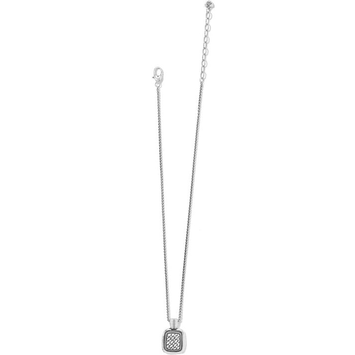 NWTag Brighton FERRARA ARTISAN SQUARE Pendant Necklace MSRP $68