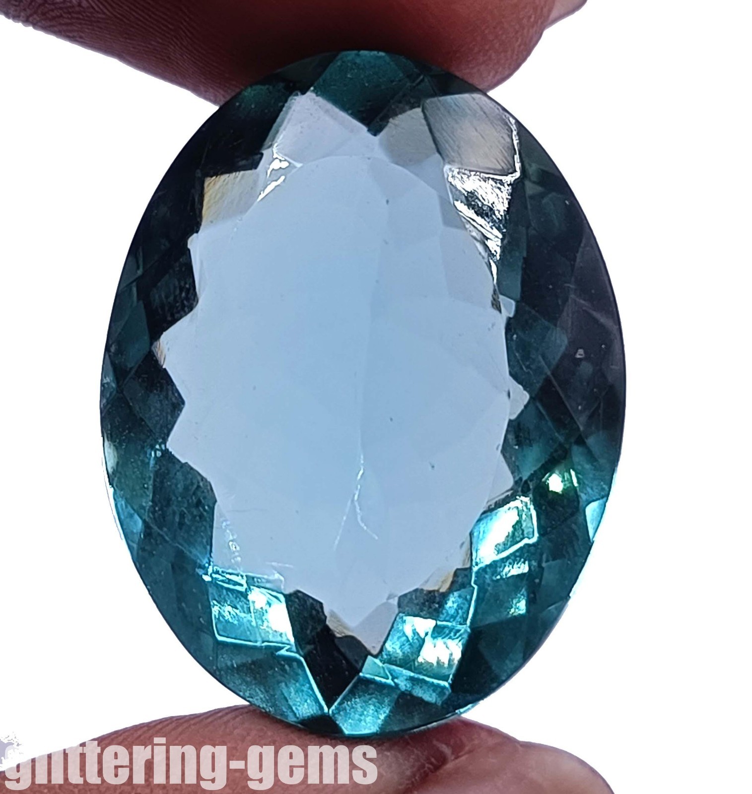 IGL Certified Natural Neon Paraiba Tourmaline – 40.95 Ct Oval Cut Gemstone 5DNA