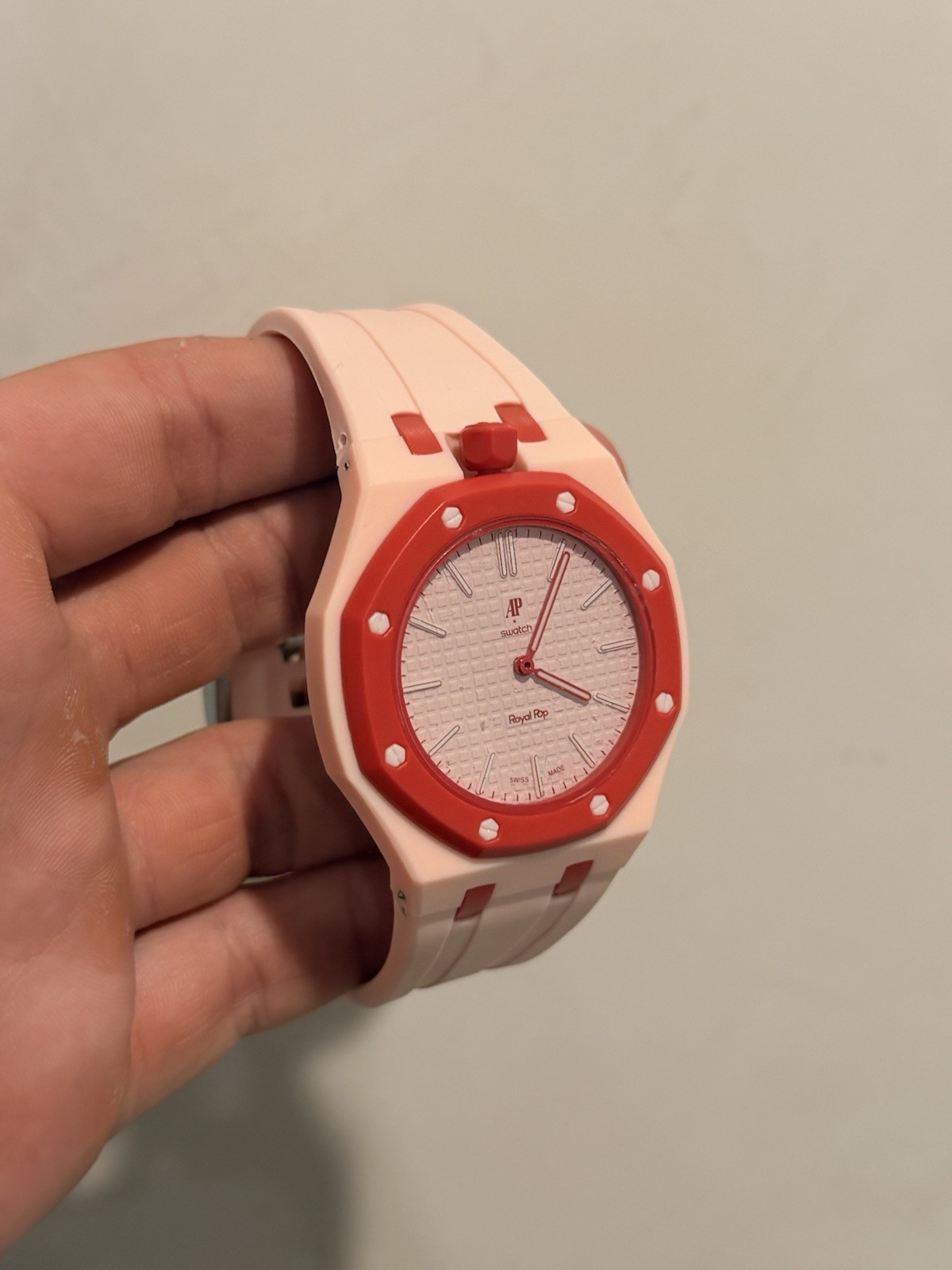 Swatch x AP – Otto Rosso – Watch & Band Only