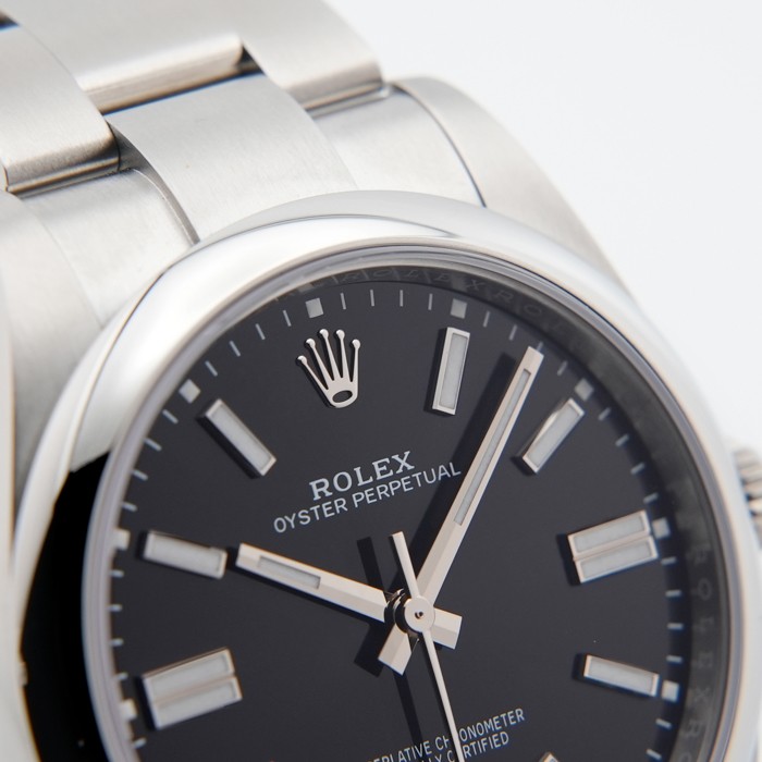 ROLEX Oyster Perpetual 41 124300 Black Warranty 2025 Box/Paper