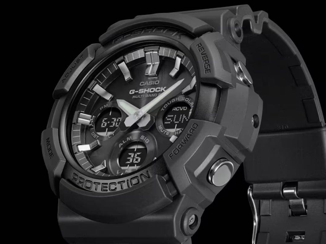Casio G-SHOCK GAW-100B-1AJF Solar Radio Watch Box