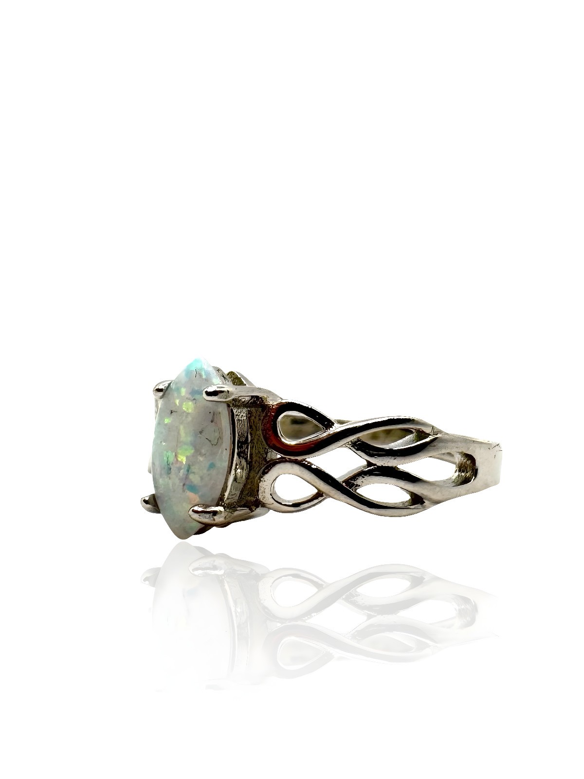 ::925 SILVER RING FILIGREE °SIZE 50° JEWELLERY DESIGN CLASSY VINTAGE HALLMARKED