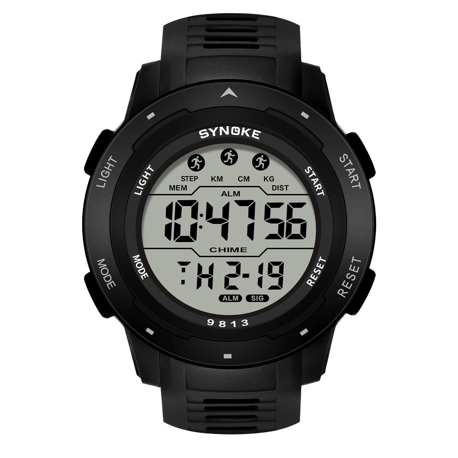 Men Waterproof Digital Sports Watch Military Tactical LED Backlight Wristwatch
