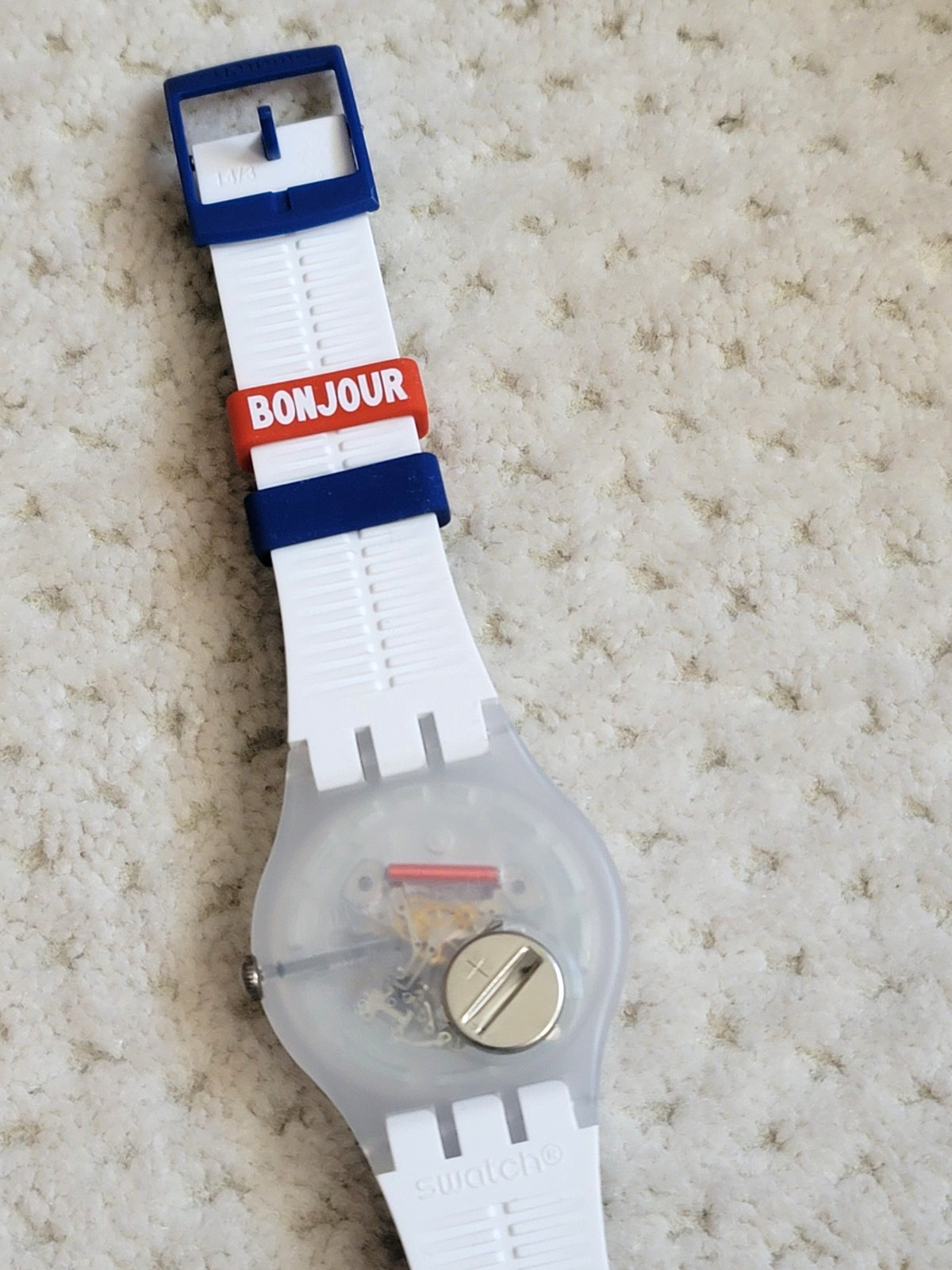 NIB RARE Swatch L’ESPRIT Destination Watch MONTREAL Exclusive SO29Z100