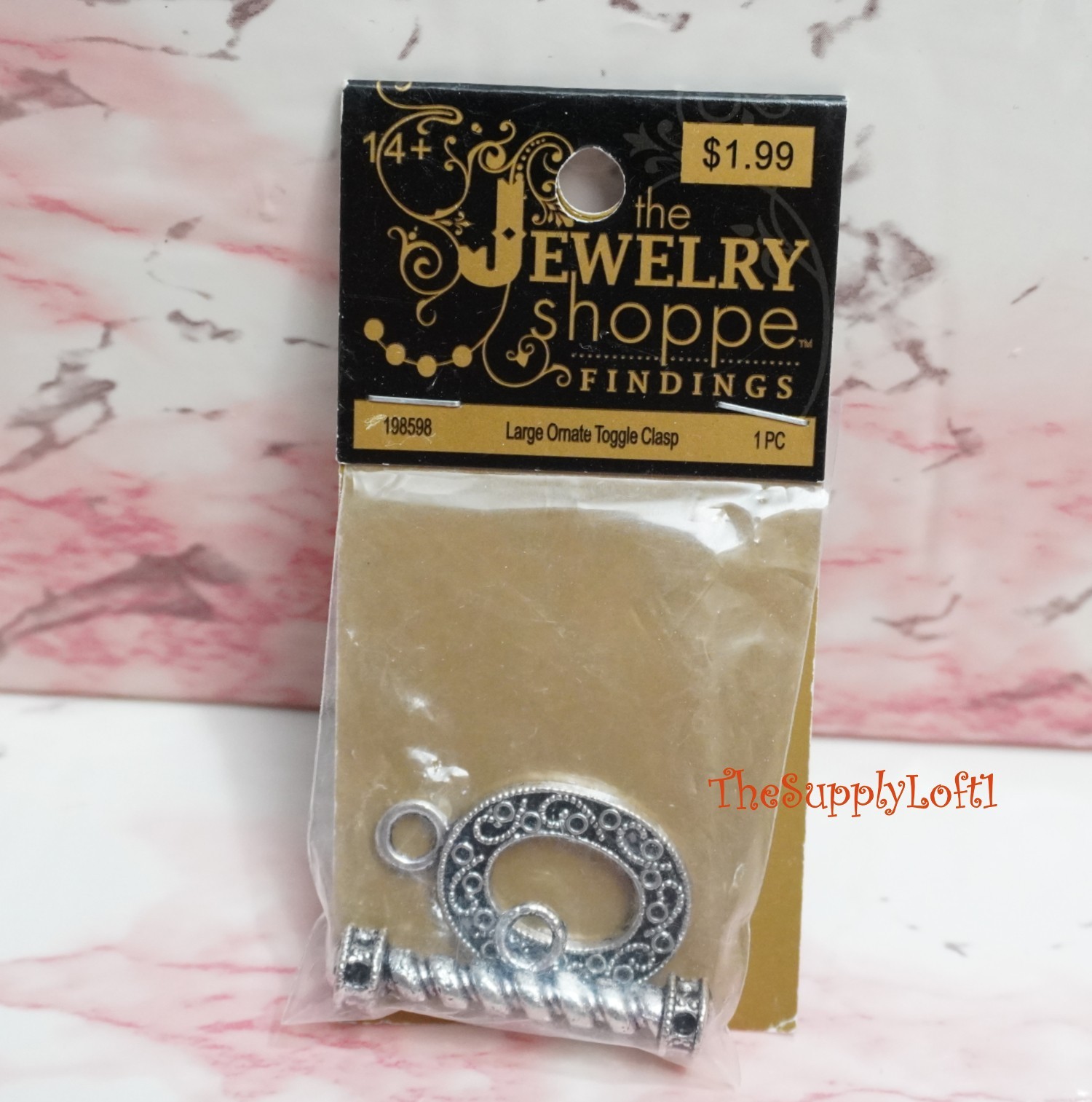 New The Jewelry Shoppe Large Silver Metal Toggle Clasp – Crafting Supplies