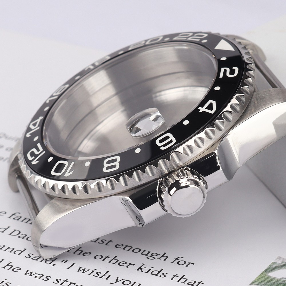 NH35 Watch Case 40mm Sapphire Steel 10ATM For SII NH35 NH34 Miyota8215 Movement