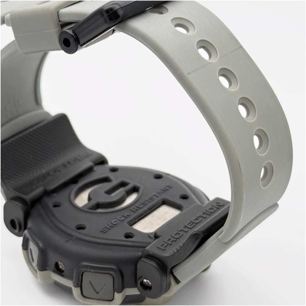 CASIO G SHOCK DW-003-8VT Digital Watch Grey Vintage Box Papers Japan In hand