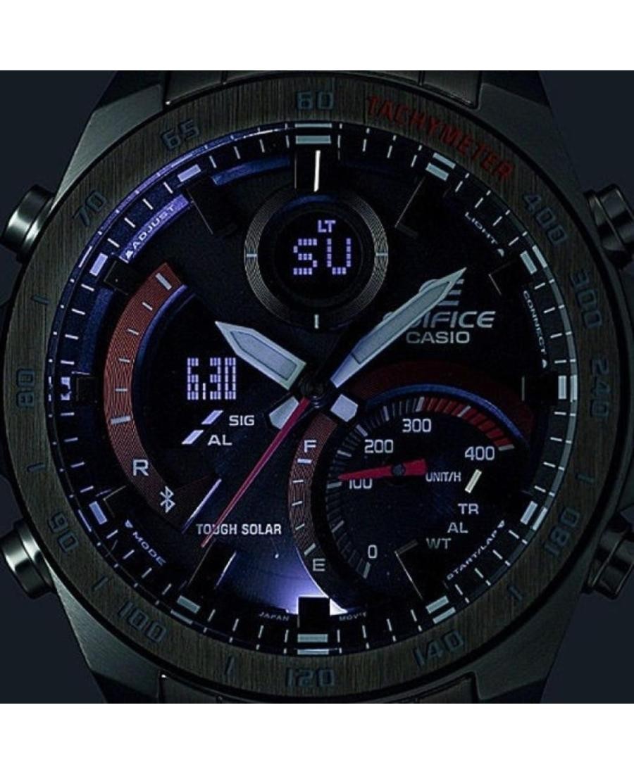 CASIO Men Digital Eco-Drive Casual Watch Classic Dress Black Dial Waterproof Rou