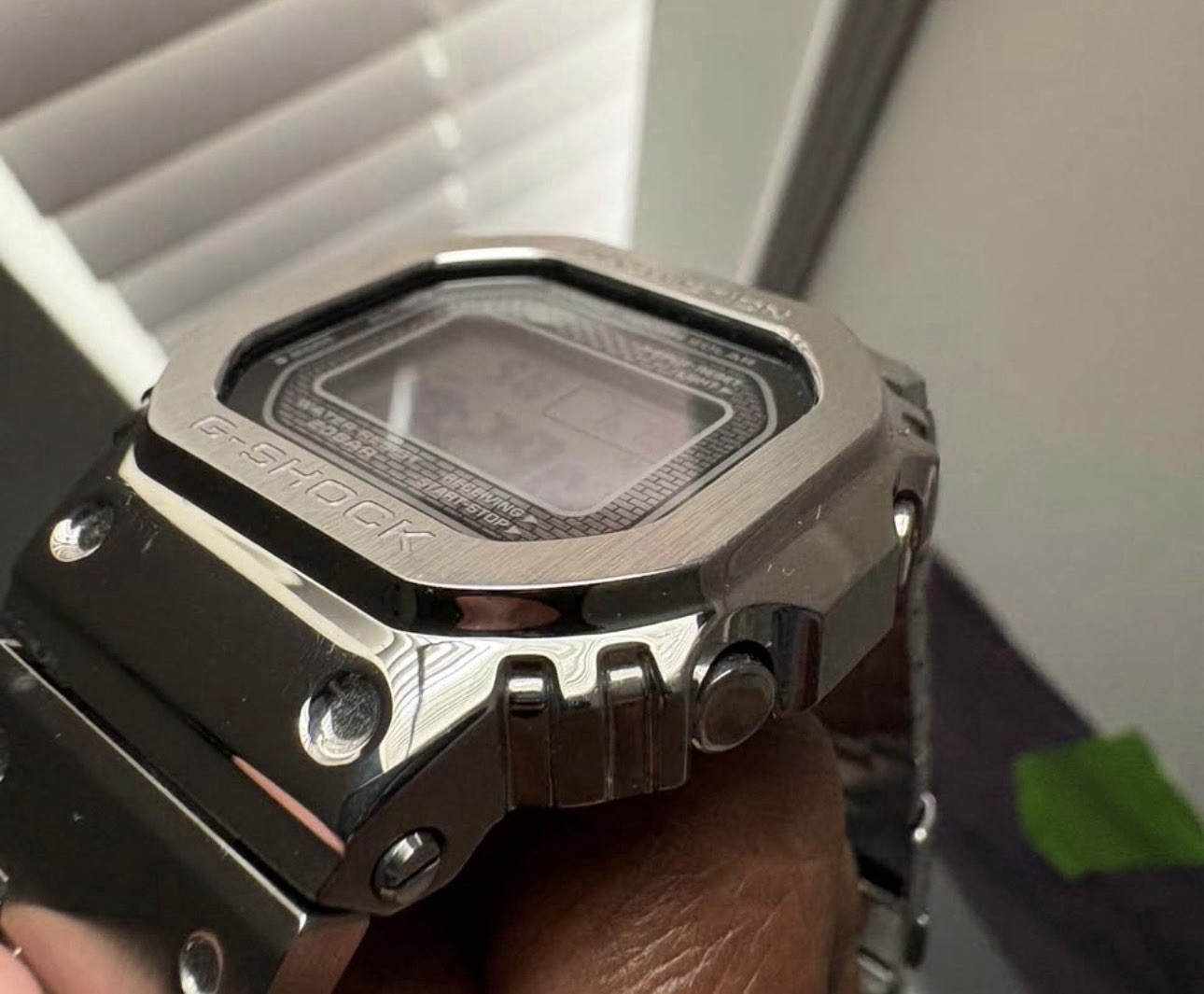 Gmwb5000 Gshock Square Metal Watch