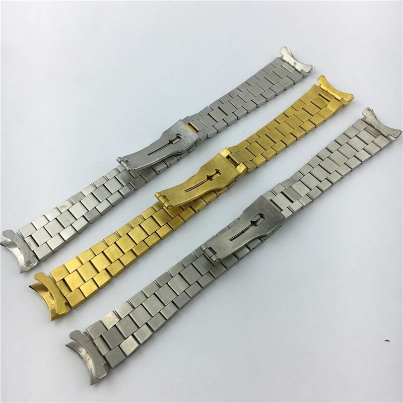Premium Rugged Stainless Steel Watch Strap Band Fit Rolex Datejust 13/17/20/21mm