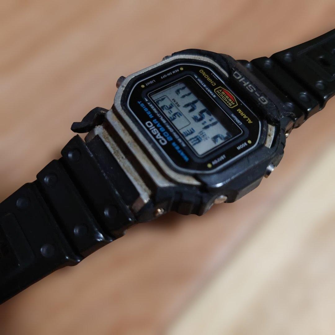 036 dw 5600 691 CASIO Digital Watch Black No.gs3541