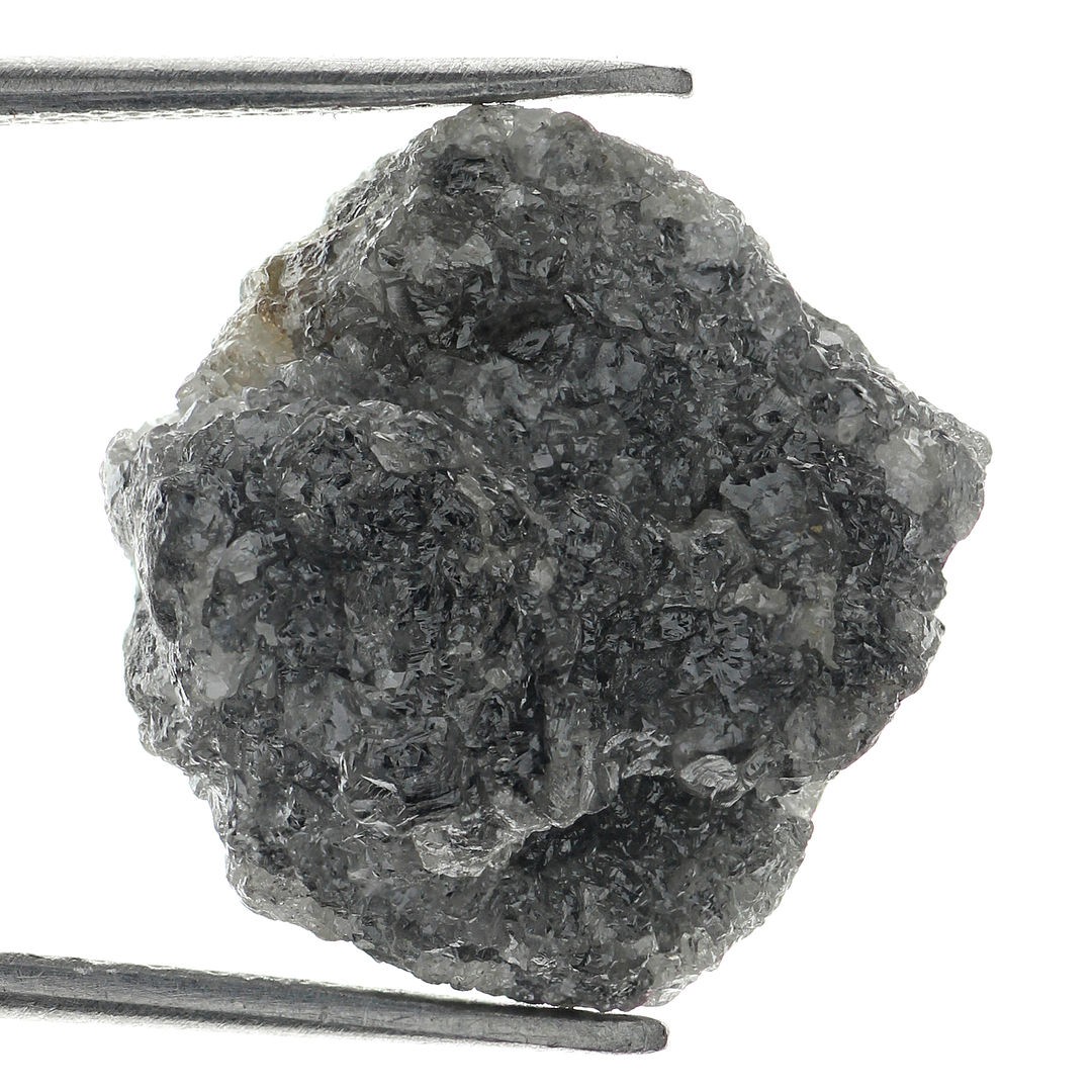 9.91 Carat Black Color Natural Rough Loose Raw Diamond RAW