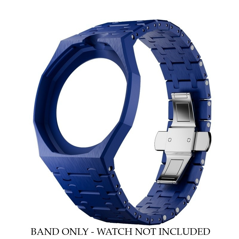 Bioceramics Band Case For Swatch x AP Royal Pop Integrated Link Bracelet Mod Kit