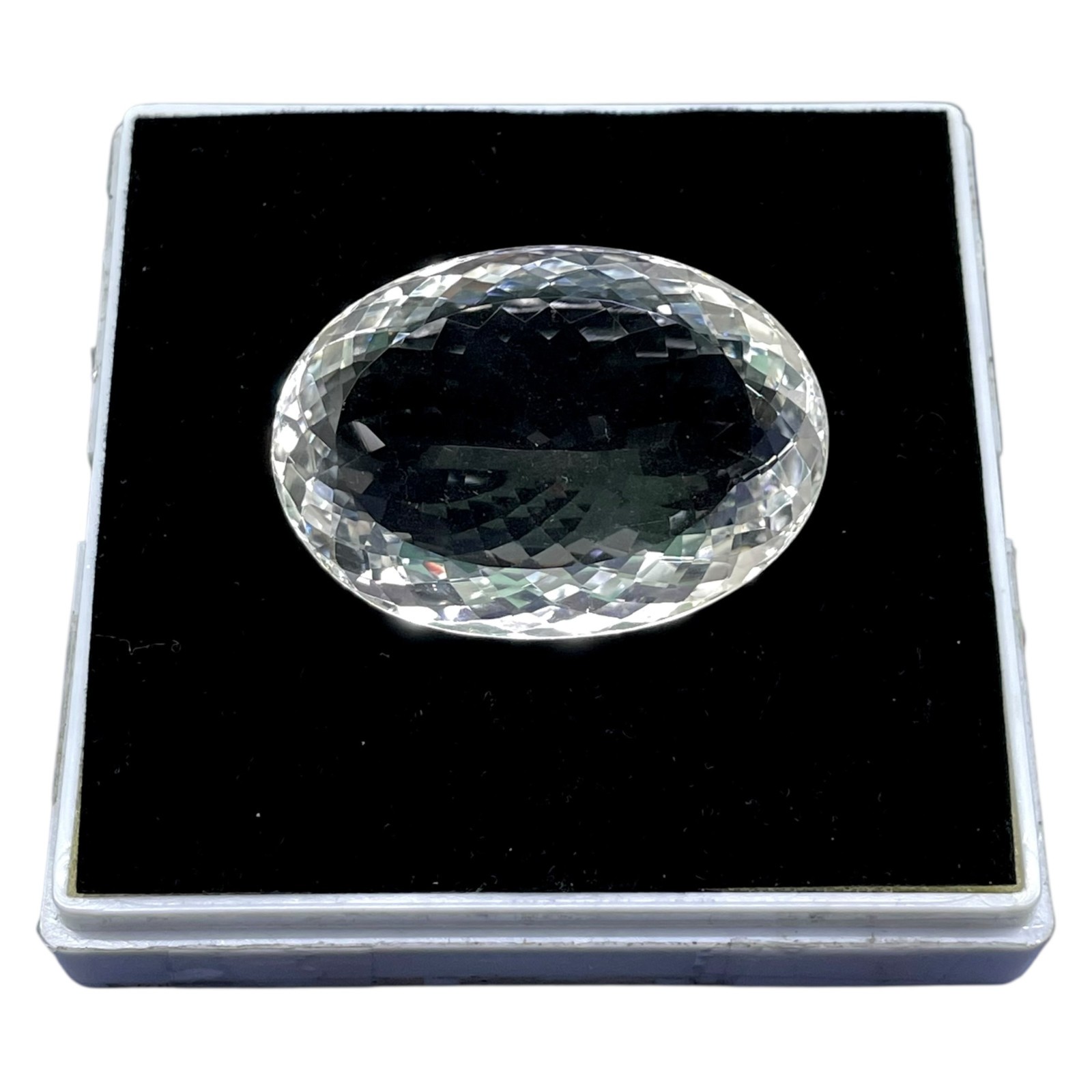 202.16 Cts Certified Natural White Crystal Quartz Loose Pendant Size Gemstone