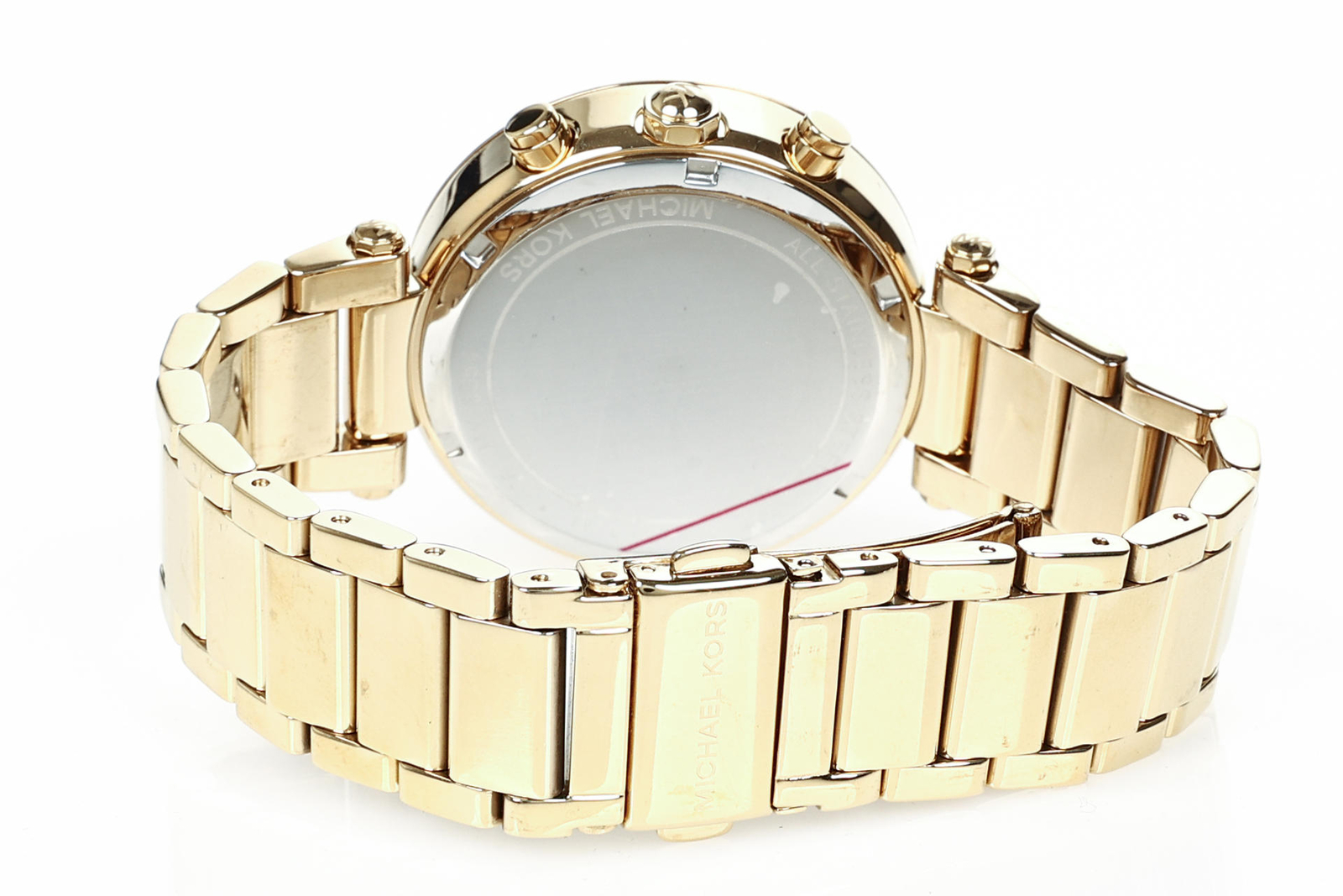 Michael Kors 259854 Womens Parker Chronograph Bracelet Watch Gold