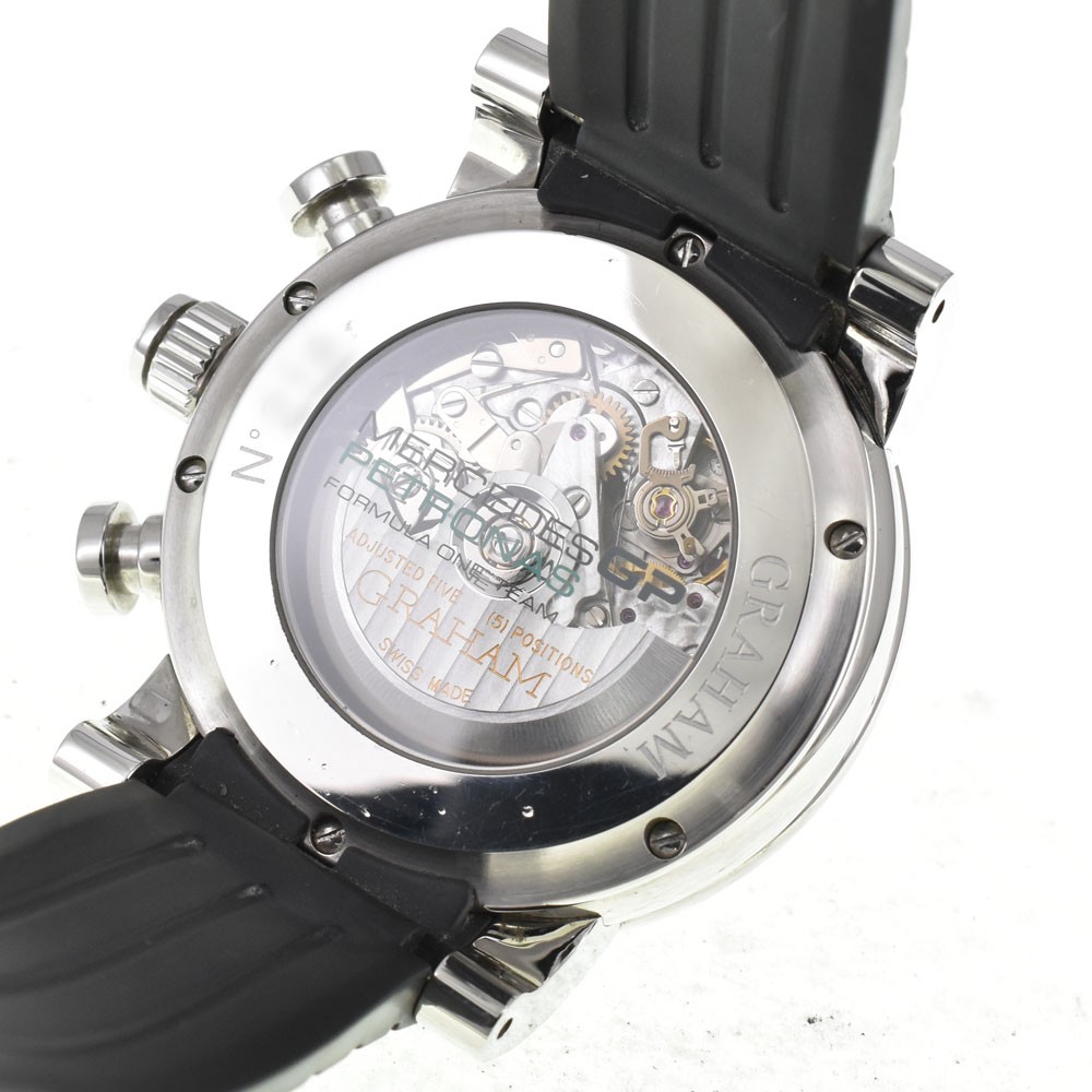 discount GRAHAM Mercedes GP Track Master 2MEAS.B01A Men’s Watch Q#146070