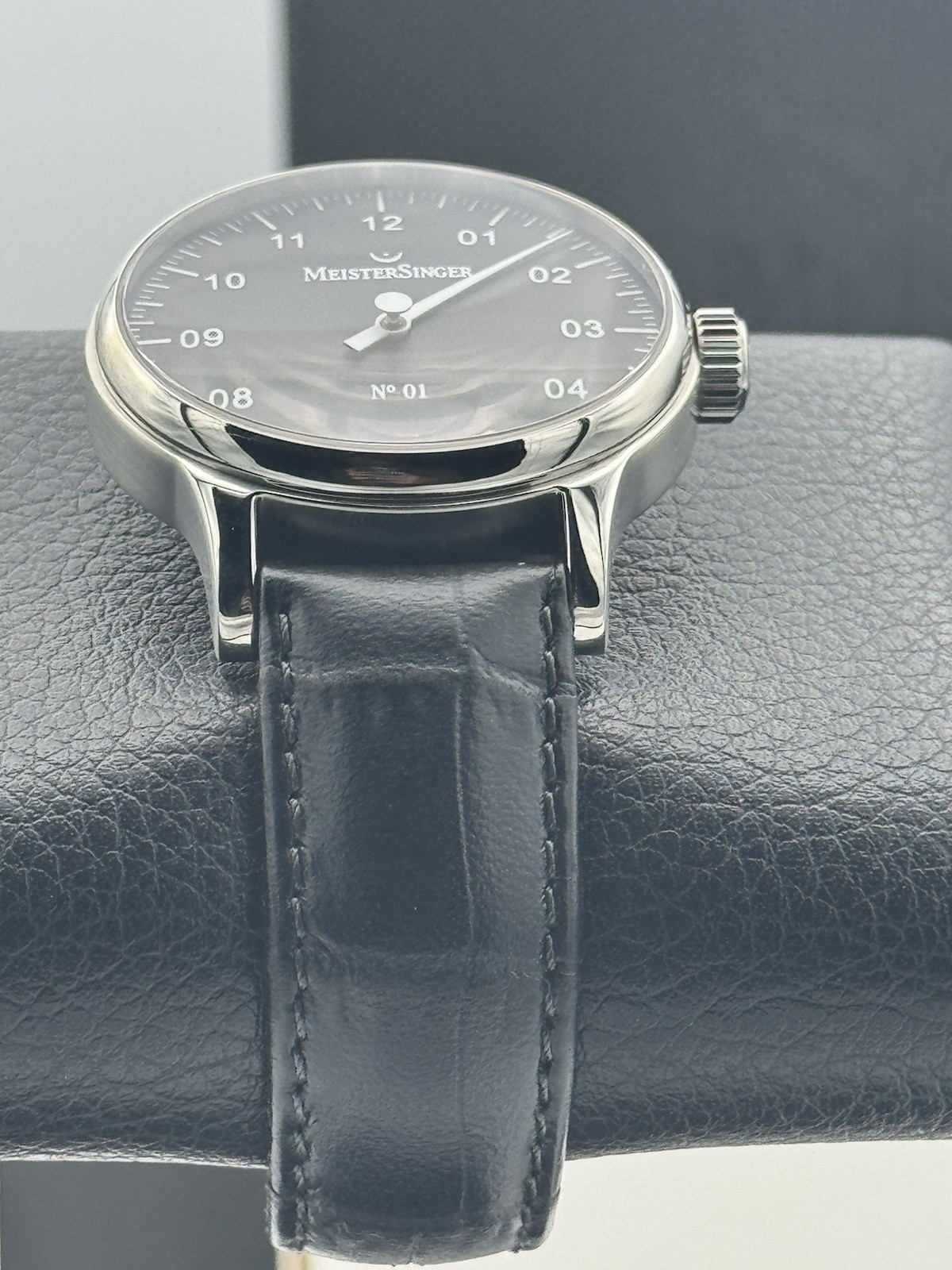 MEISTERSINGER NO. 1 SINGLE HAND! SWISS AUTOMATIC! *FULL SET UNWORN!