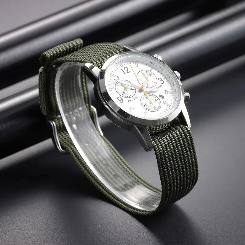High Quality Nylon Watch Band Canvas Watch Strap Single Pass 18mm 20mm 22mm