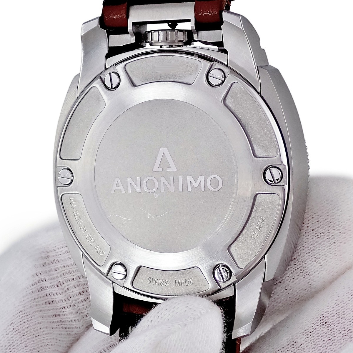 ANONIMO Military Classic AM-1020.01.002.A02 Completely serviced, gray, sma