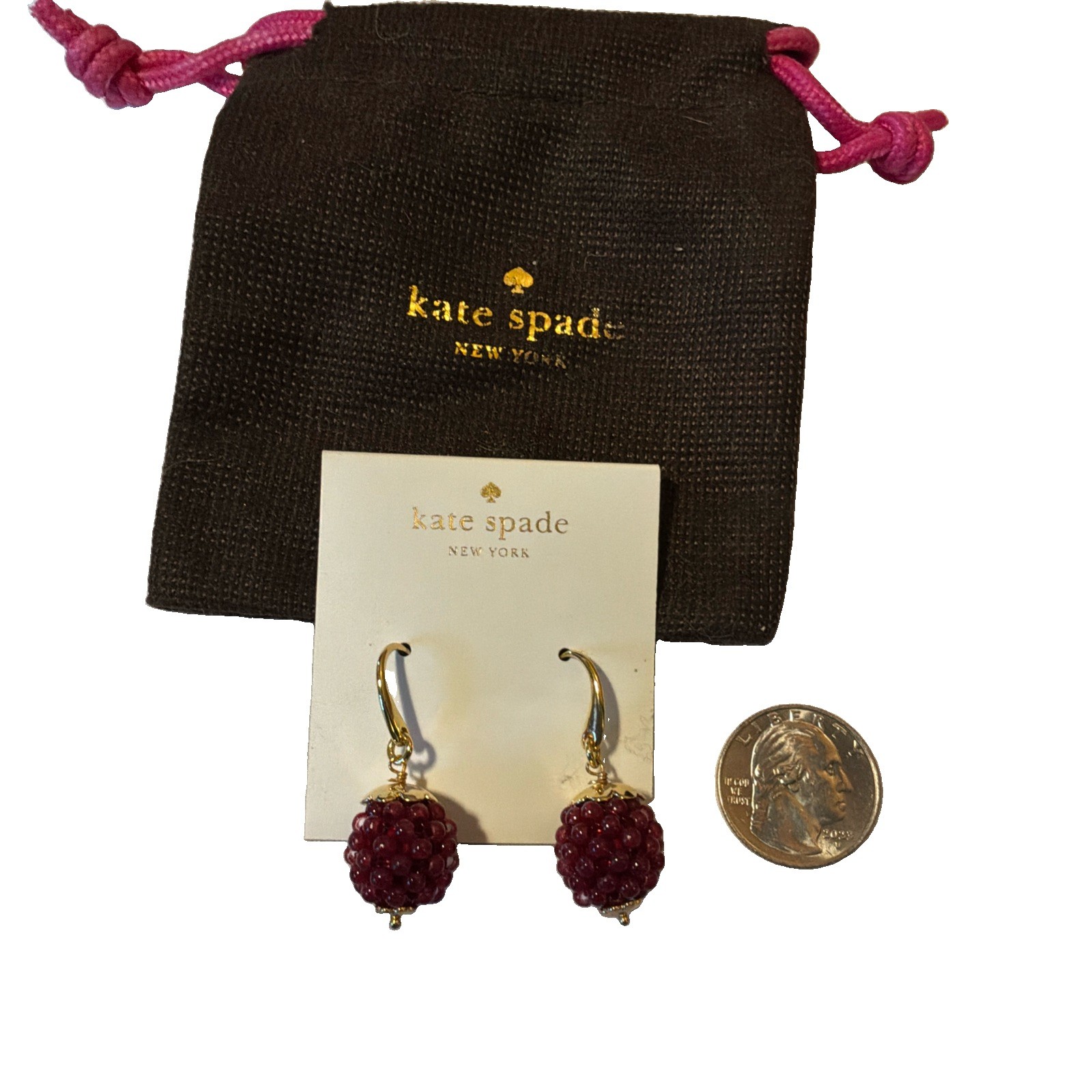 Kate Spade New York Very Berry Drop Earrings