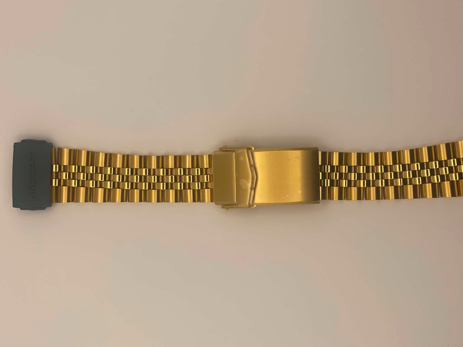 STRAPCODE Super-J Louis 22mm Gold Jubilee Bracelet for Seiko Turtle SRPC44 — New