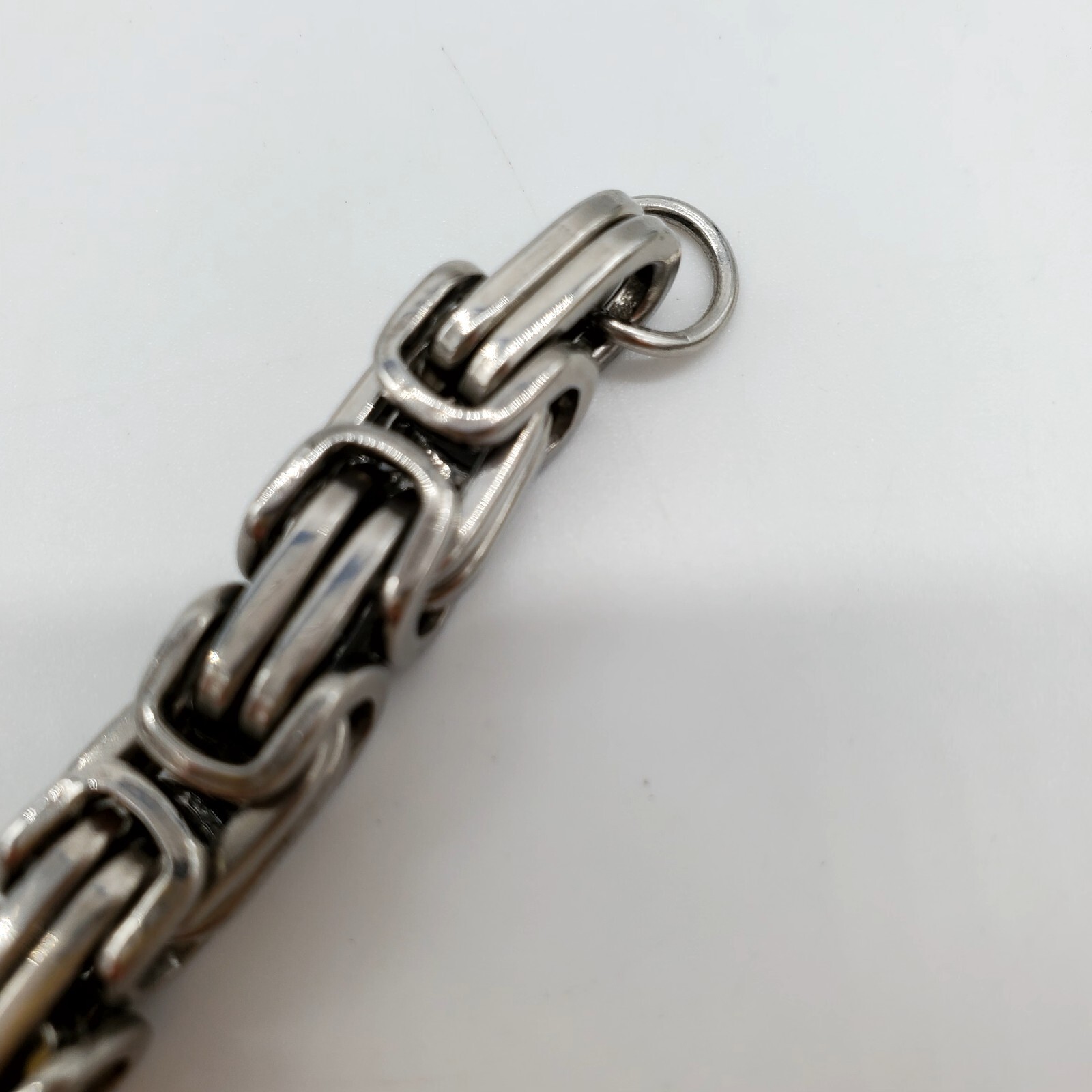Stainless Steel Men’s/Women’s Unisex Bracelet Round w/ Lobster Closure 8.25″