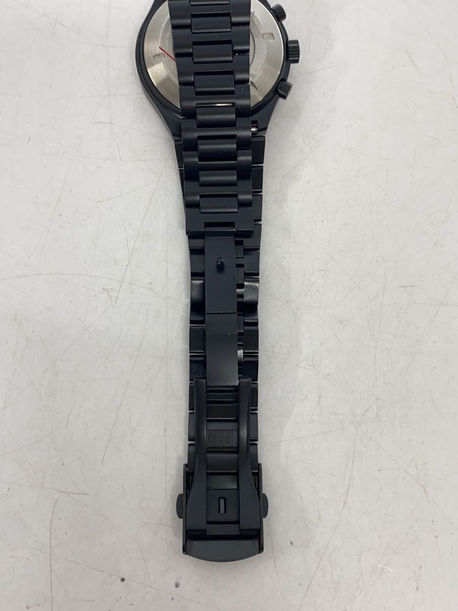 [B1Y] Dan Henry 1972 Maverick Chronograph Quartz Watch Stainless Black [y7x]