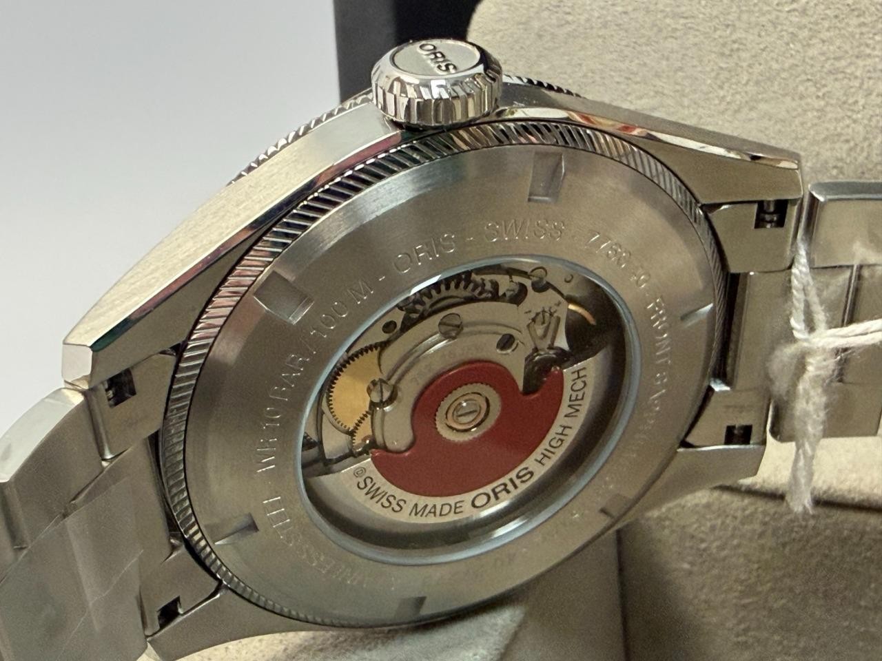 NWT! Oris Big Crown ProPilot Big Day Date Auto Grey Dial Watch FULL SET!