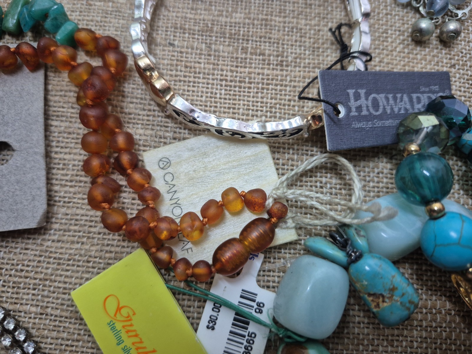 New With Tag Lot Designer Signed Jewelry Necklaces Bracelets Earrings Ring