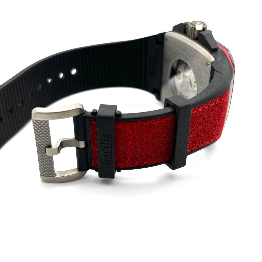 Gorilla Fastback Modena GT FBY21 Black Automatic Watch Japan 0713867