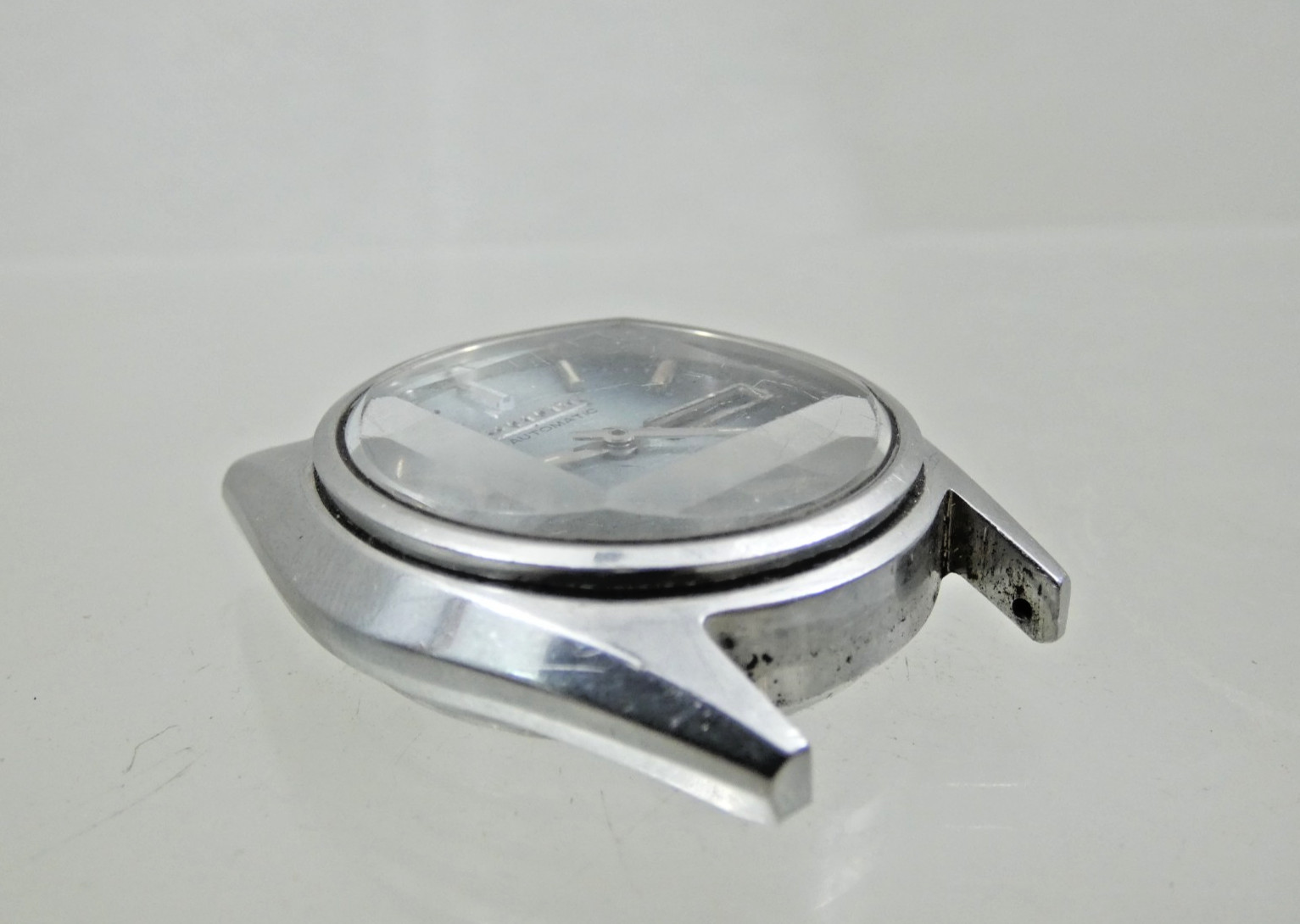 VINTAGE CITIZEN AUTOMATIC WATCH faceted crystal 6501 / 61-0593