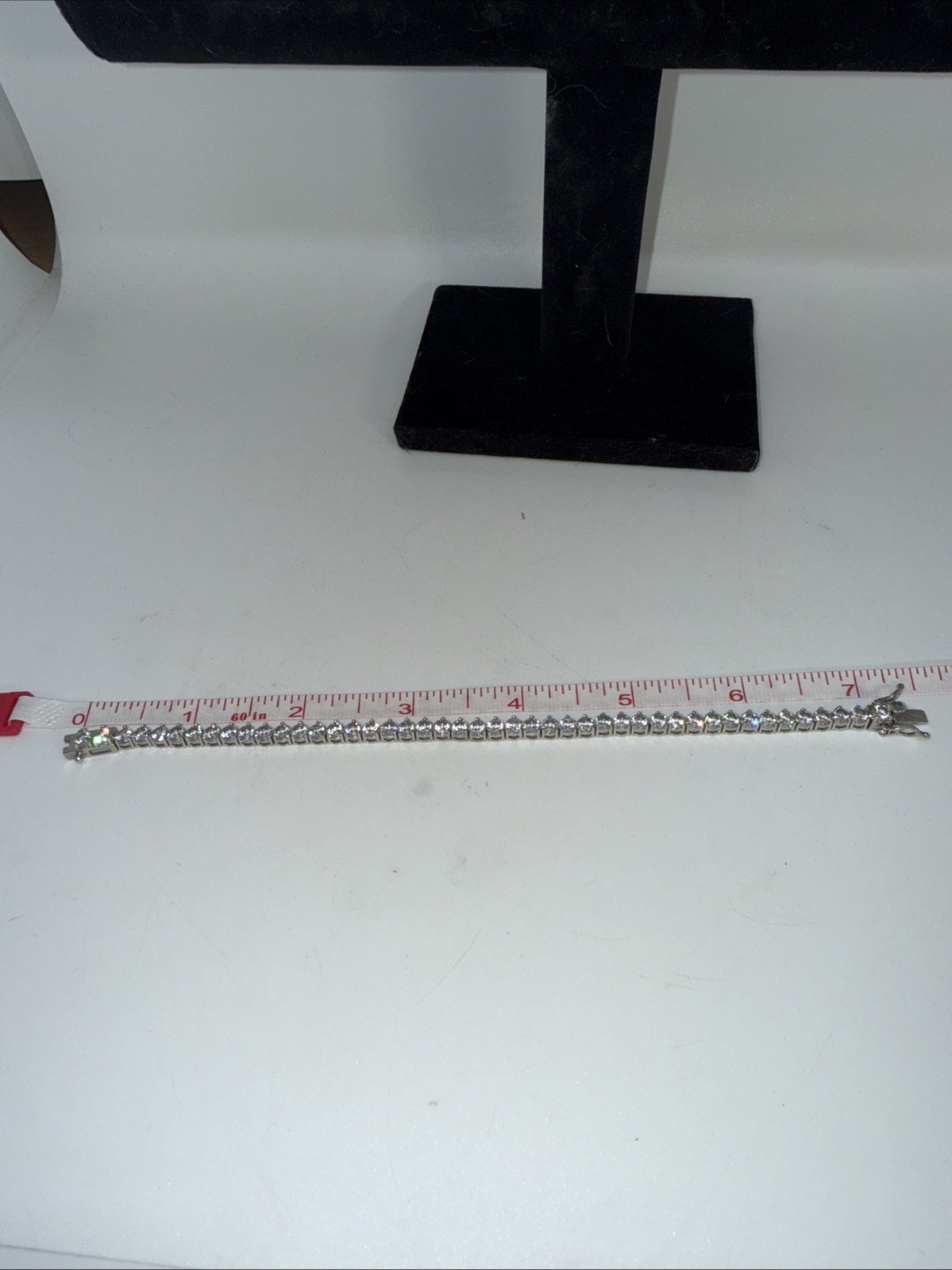 Tennis Bracelet 925 Silver 5mm Moissanite 7.5 inch