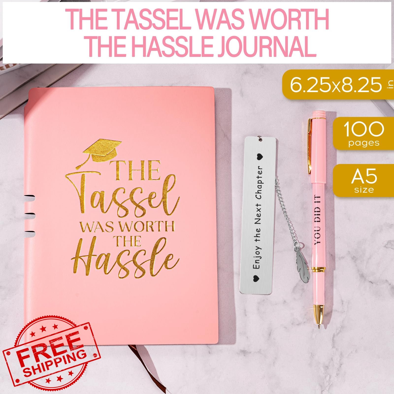 Frerdui Graduation Journal Gift Set Class of 2026 10pc