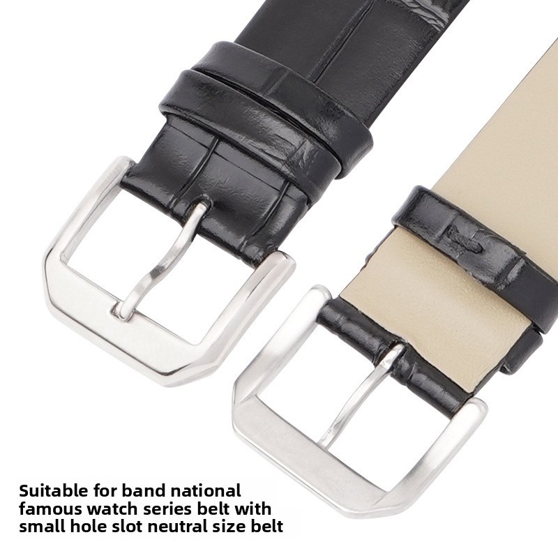Stainless Steel Pin Buckle Leather Strap Watch Buckle 12 14 16 18 20 22 for IWC