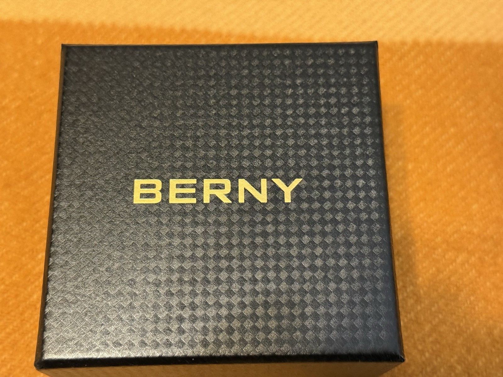 Berny Men’s Automatic Watch High Beat PT-5000 20ATM BLACK DIAL