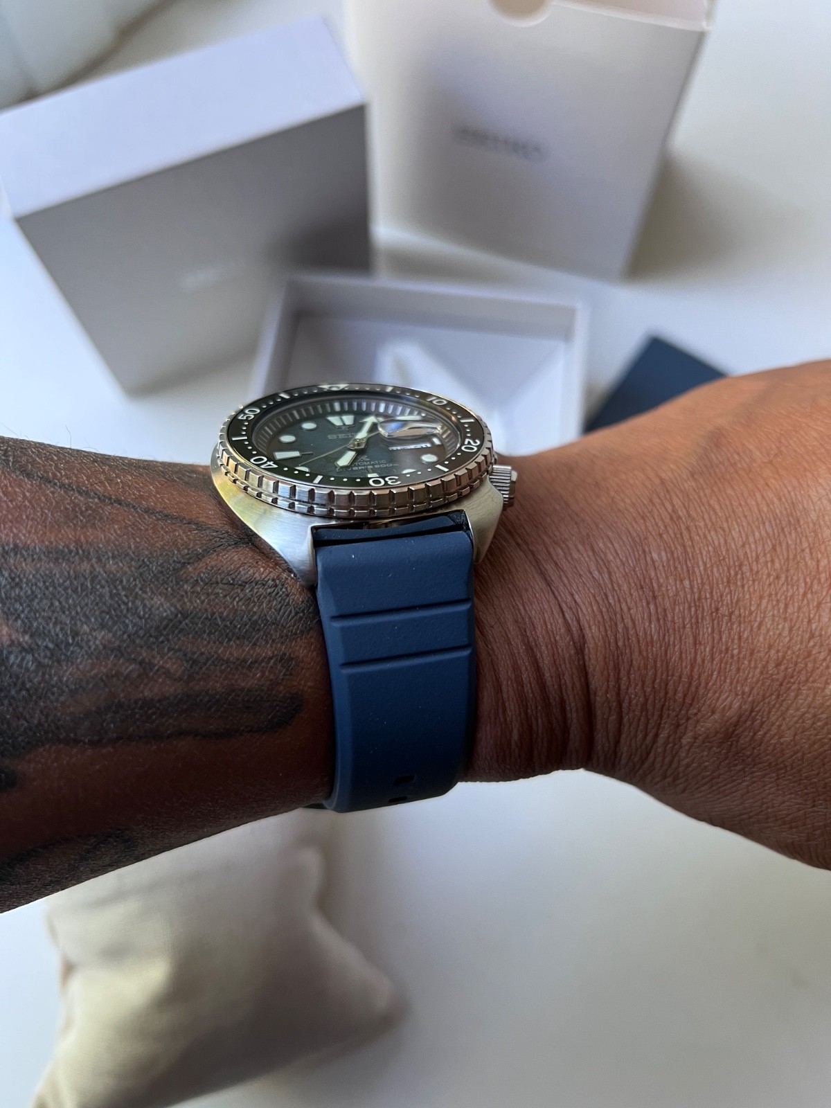 SEIKO Prospex Blue Limited Edition Automatic Watch – SRPF77