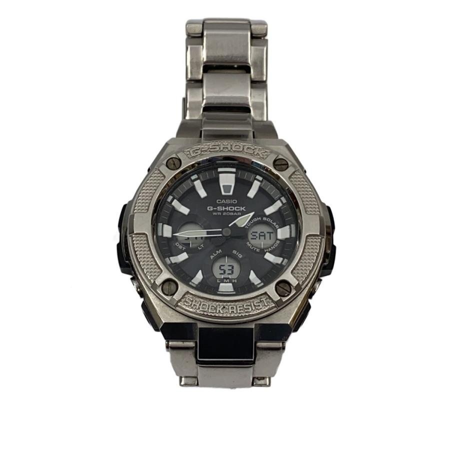 CASIO GST-S330D Case Size 4.5 ×4.5cm Wrist Size 25.5cm Used Watch #31024