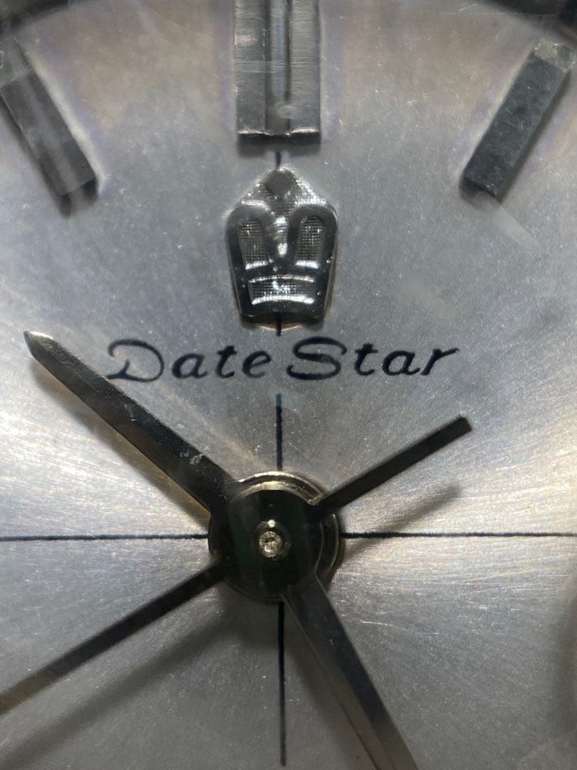 786. CITIZEN Date Star 17 Jewels Manual Winding Working Condition