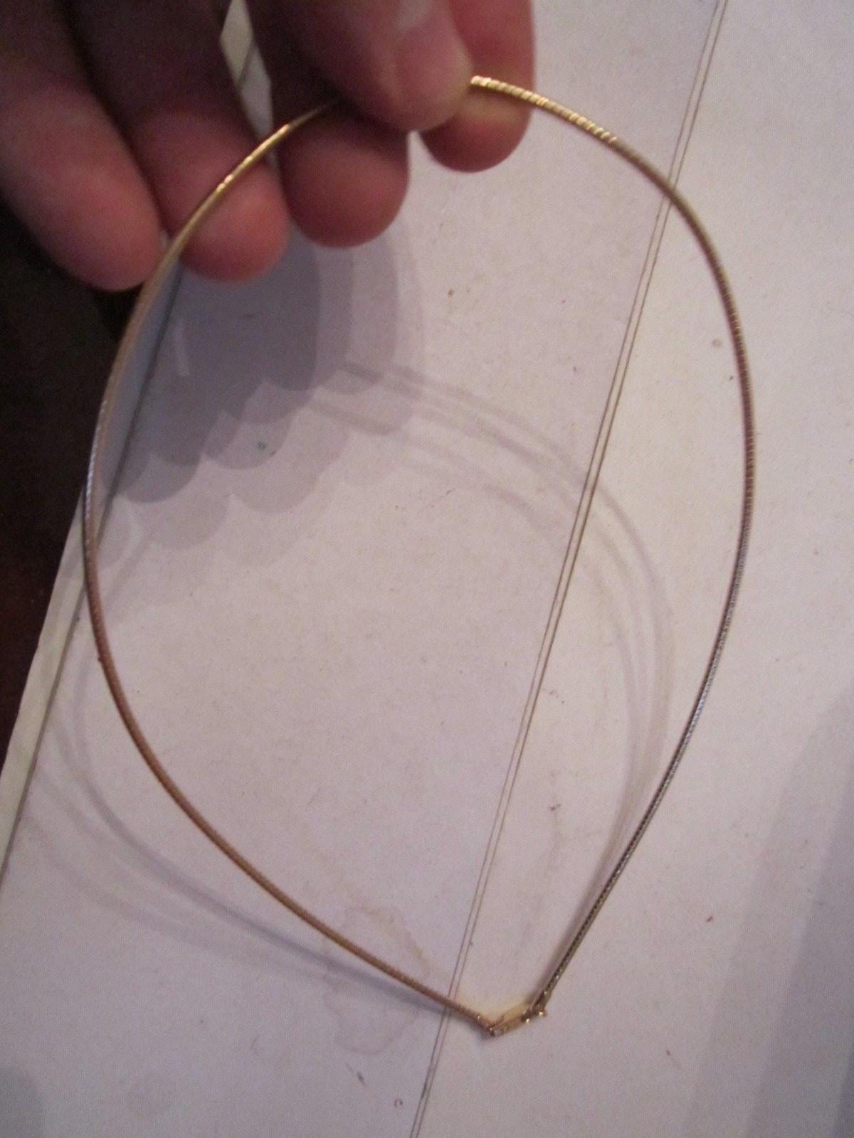 STERLING SILVER CABLE NECKLACE – 17″ LONG – 13 GRAMS – TUB SC2
