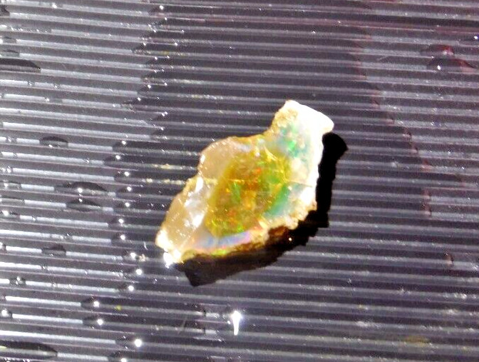 Large 39 Carat Ethiopian Welo Opal Rough with Fire & Color USA FAST SHIPPING